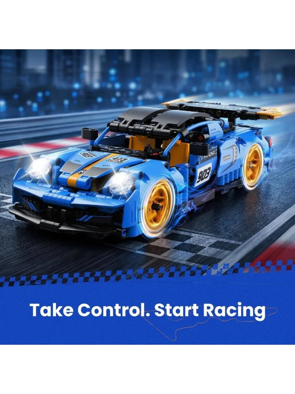 STEM Remote Control Car Robot Building Kit - Perfect Gift for Boys 8